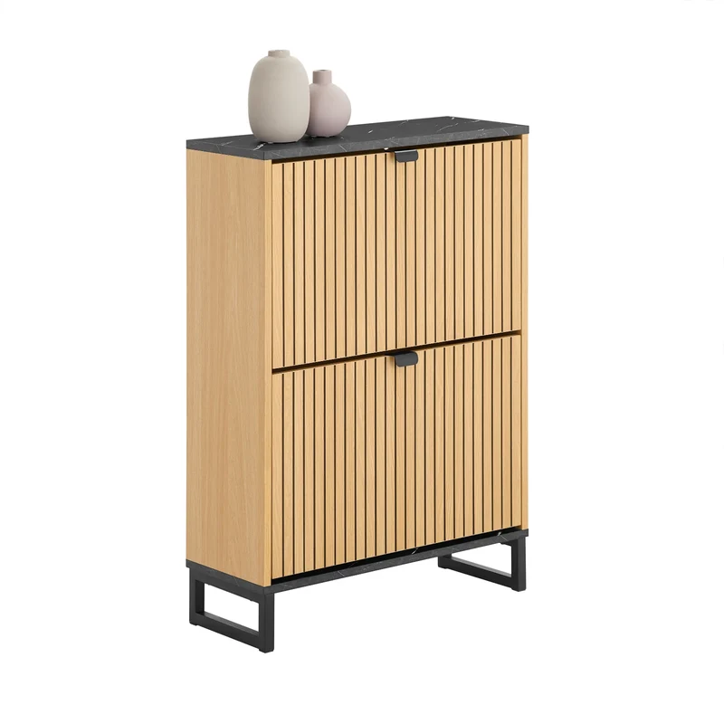 Meuble à chaussures étroit SoBuy FSR202-N, 8 à 12 paires