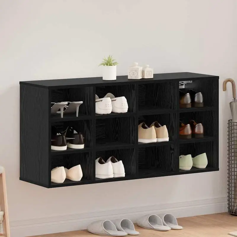 Meuble à chaussures étroit avec portes