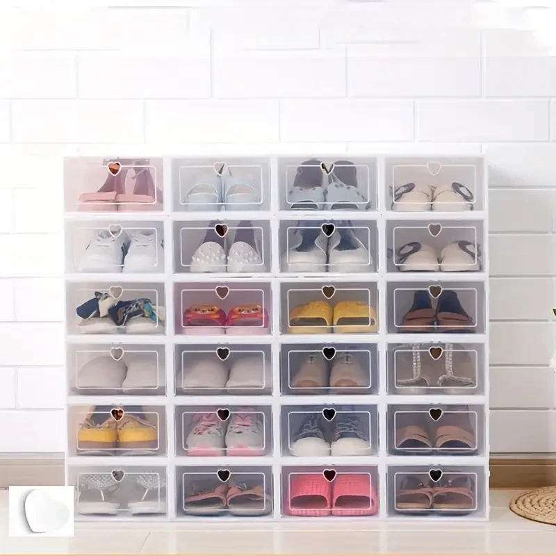Boîtes à chaussures empilables lot de 4 à 12