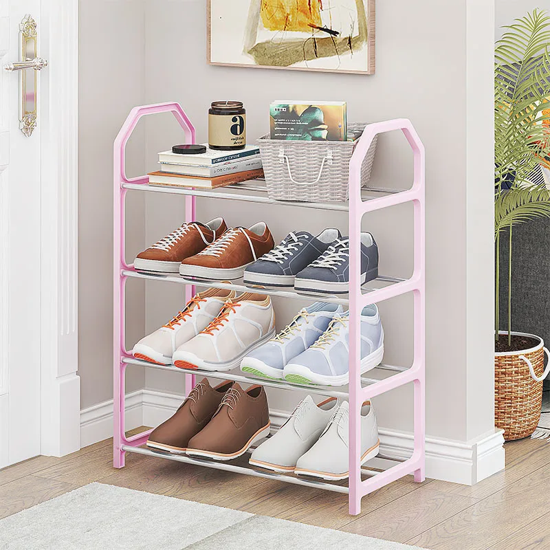 Étagère à chaussures légère 4 niveaux