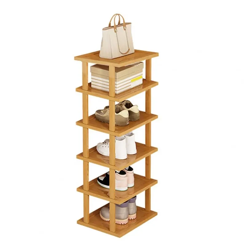 Étagère bambou 6 niveaux 96 x 25 x 23 cm