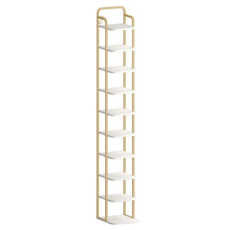 Étagère verticale 10 niveaux 30 x 26,5 x 171 cm