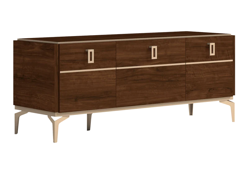 Meuble TV 140 noyer – Eva