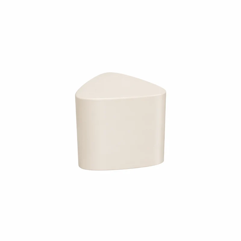 Table basse Mave - Forme triangulaire - H40 cm – Latte Stoneskin