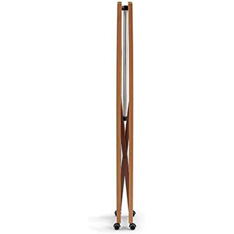 ARIT GIULIUS - Portant Pliable Bois, Portant a Vêtement Pliable, Tringle Extensible, Made in Italy, 31 x 78 x 160 cm, Couleur Cerisier