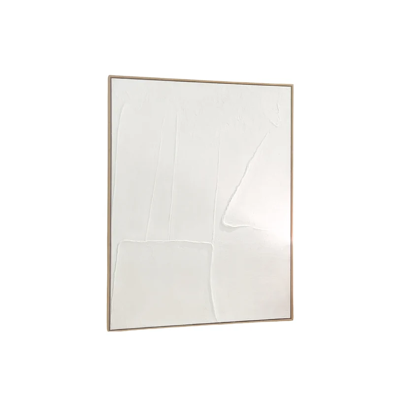Oeuvre - Provins - 160 cm x 120 cm - Texture blanche en MicroSkin