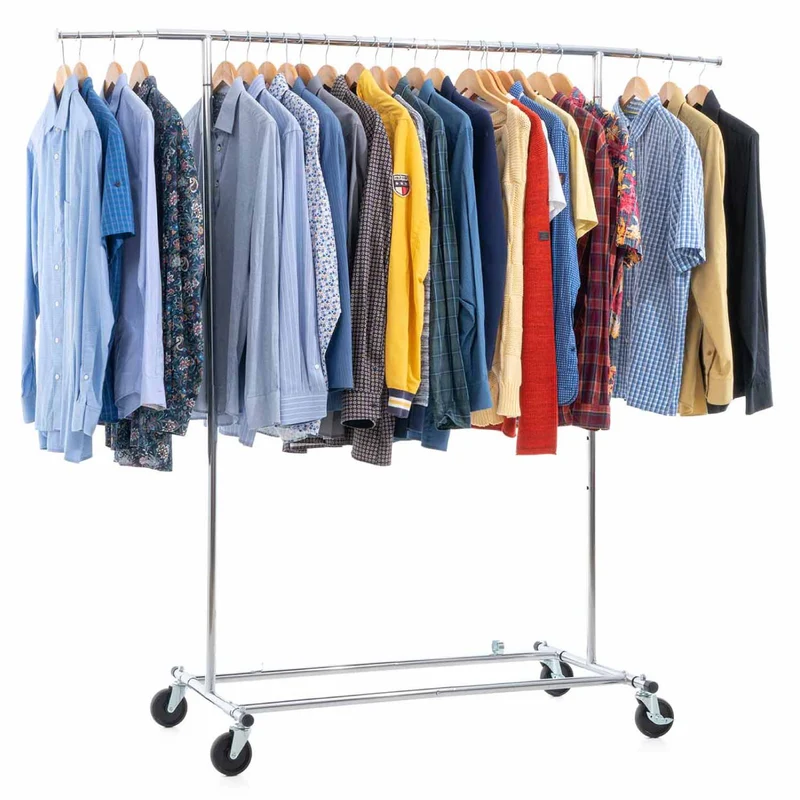 Tatkraft Drogo & Big - Set de Produits: Penderie Tissu Solide (1pc) + Housse de Protection (1pc) + Cintres en Velours (50pcs)