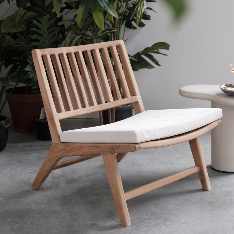 Kali - Chaise de jardin Relax - Teck