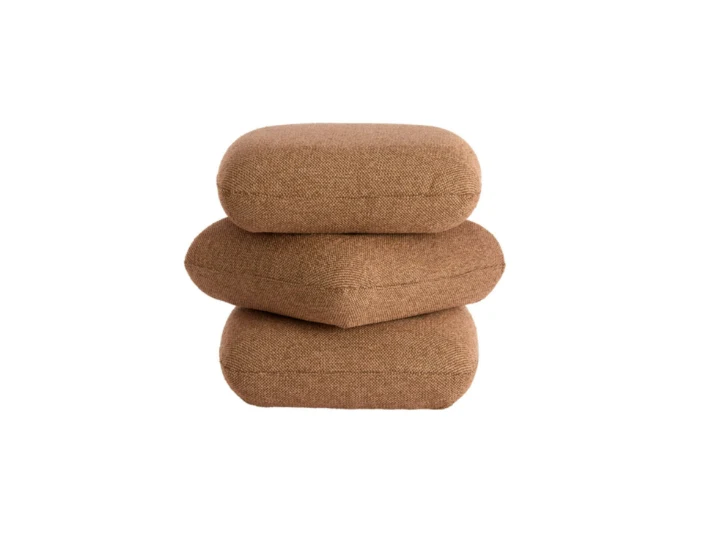 Pouf Laurie Terracotta