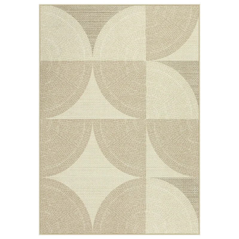 Tribesigns Tapis géométrique 160 x 230cm 200 x 300 cm, Tapis moderne minimaliste à poils courts