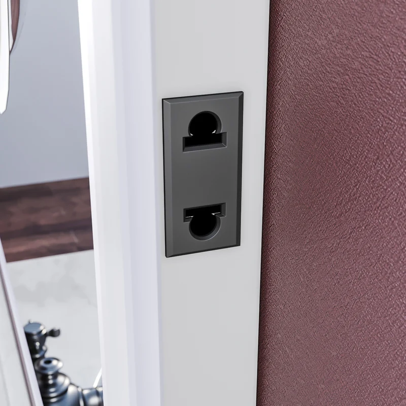 SIRHONA Miroir de salle de bains 900x700x35mm - Miroir mural cosmétique LED - Trois températures de couleur - Anti-buée avec réglage de l'heure