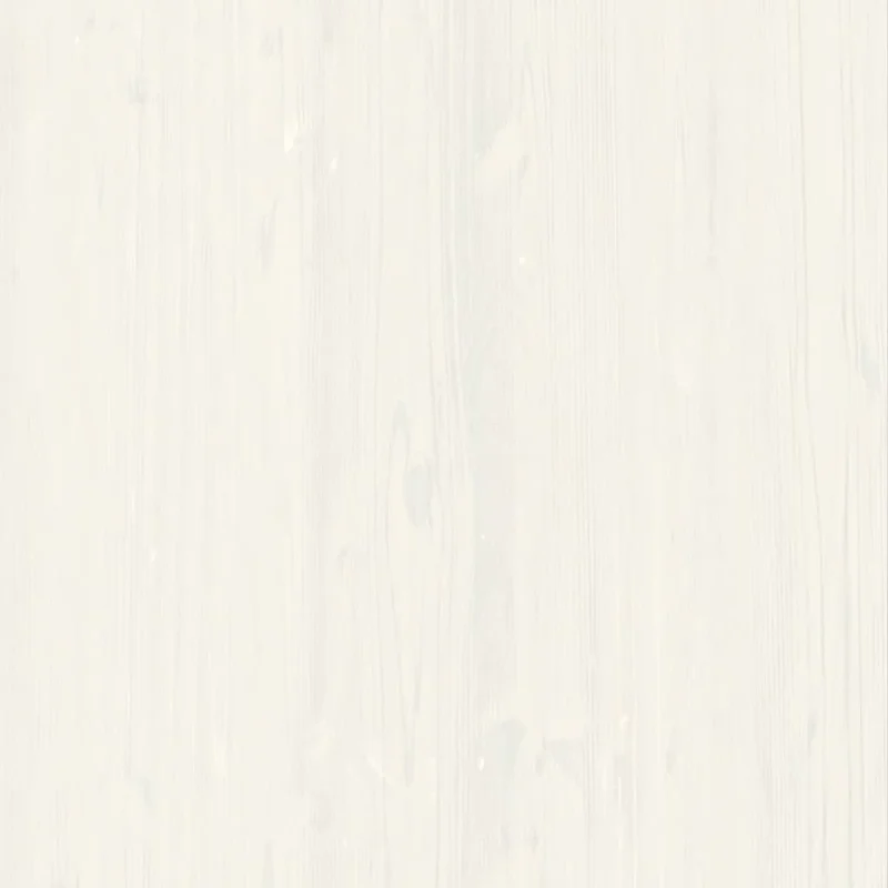 Table de chevet avec tiroirs 42 x 35 x 42 cm bois de pin blanc et métal DEC034721