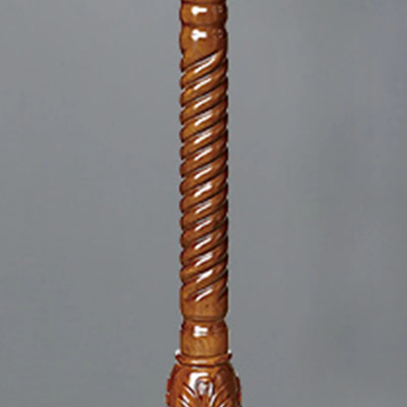 Traditional Vintage Eucalyptus Wood Rubberwood Freestanding Coat Rack - Carved Branch Hall Tree For Entryway & Bedroom