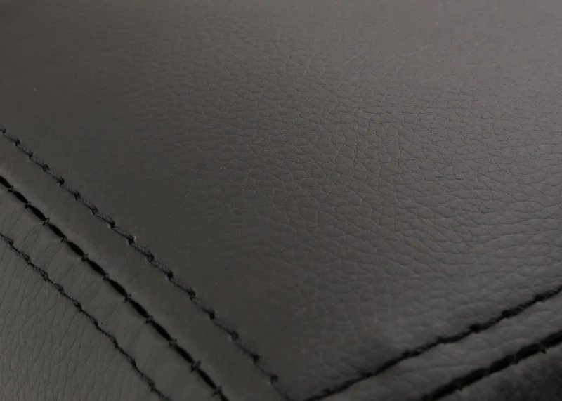 Sofa relax moderne lounge 70 x 86 x 75 cm assise confortable design épuré en cuir noir 04_0011550