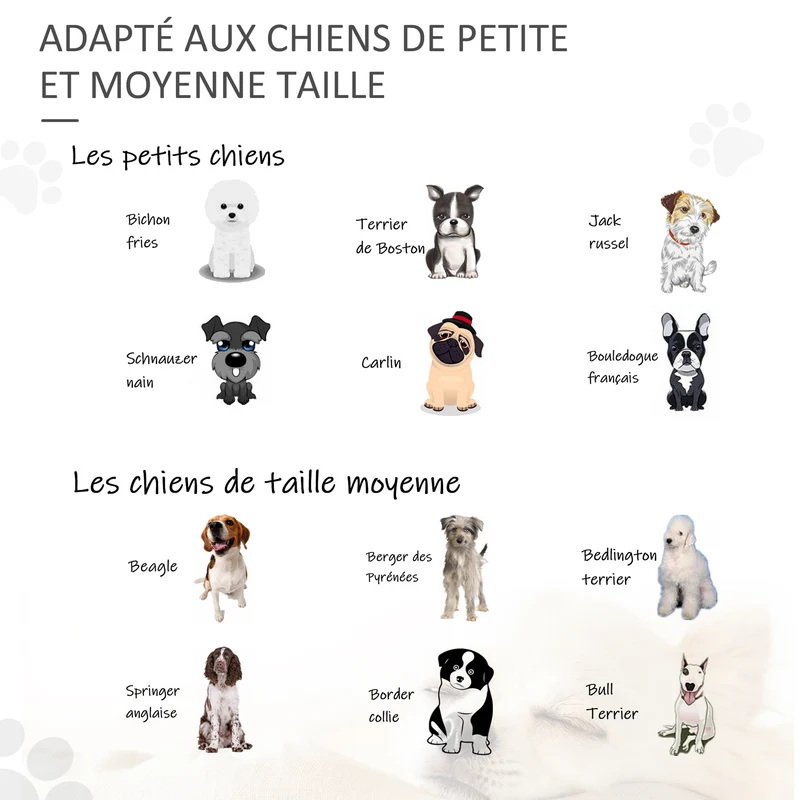 Lot de 2 barrières de sécurité pour chien modulables 432 x 36 x 70 cm pliables rustique décoratif en bois de pin jaune 21_0007503