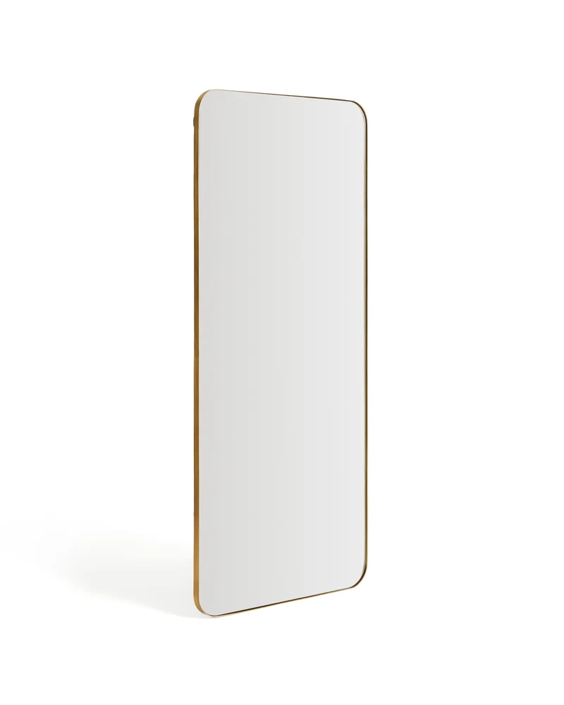 Marco gold metal mirror 80 x 180cm