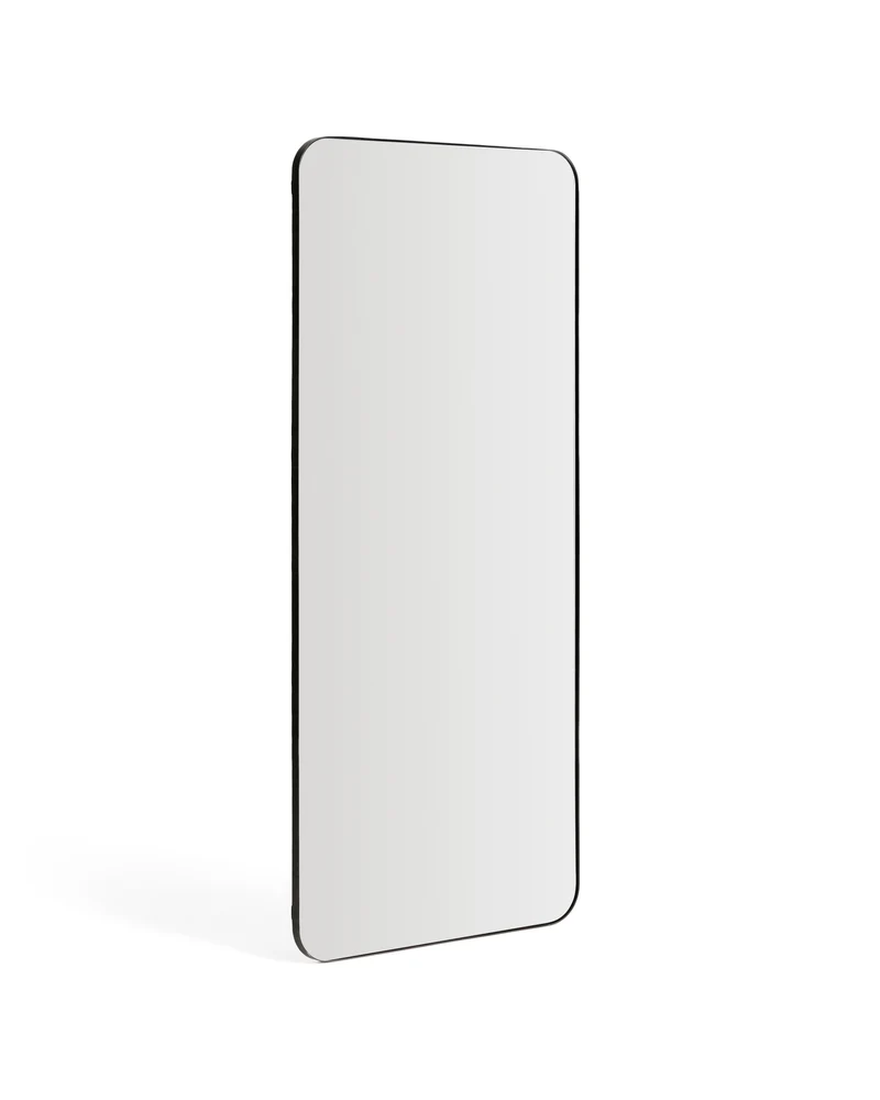 Marco black metal mirror 80 x 180cm