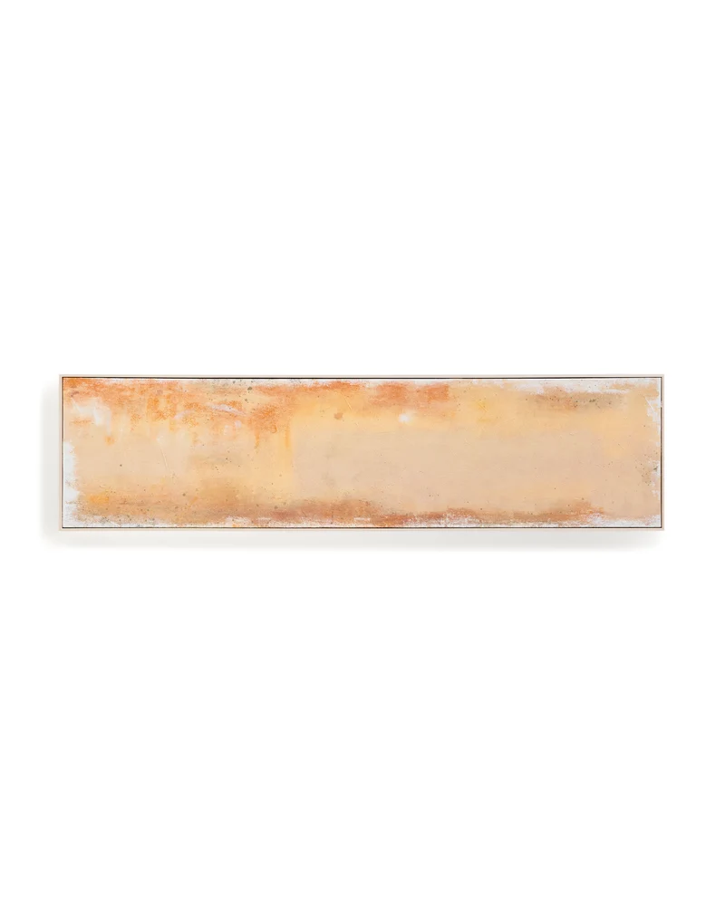 Selnar yellow abstract picture 182 x 47cm