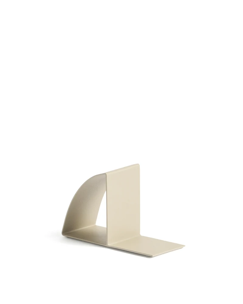 Mistra beige iron bookend