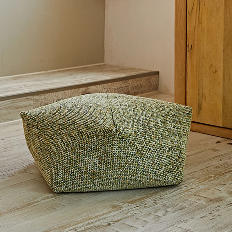 Contemporary Scandinavian Polyester EPP Star-Shaped Portable Low Stool Backless Armless For Living Room