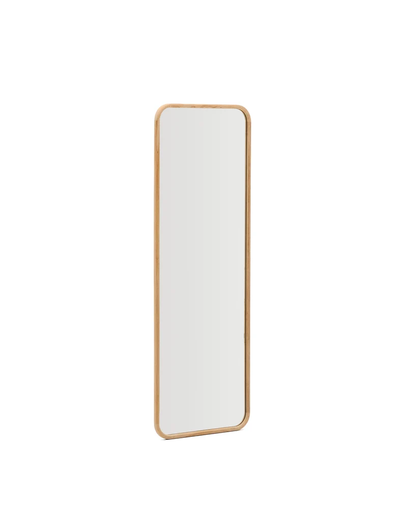 Milsa teak wood mirror 54 x 154cm FSC 100%