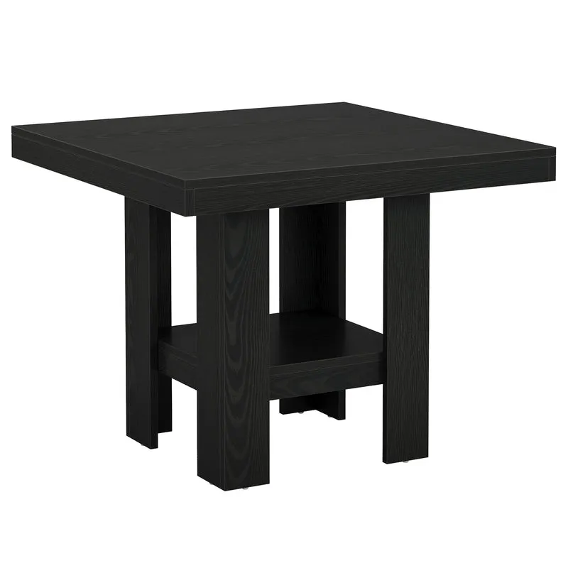 Tribesigns Table à Manger pour 2 Personnes 80 x 80 x75 cm, Carré Table de Salle à Manger Industrielle