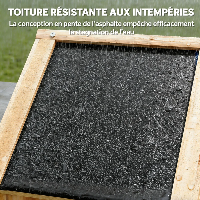 Armoire de jardin abri à outils 82 x 50 x 190 cm rangement 4 portes 2 étagères amovibles style rustique en bois naturel 21_0005653