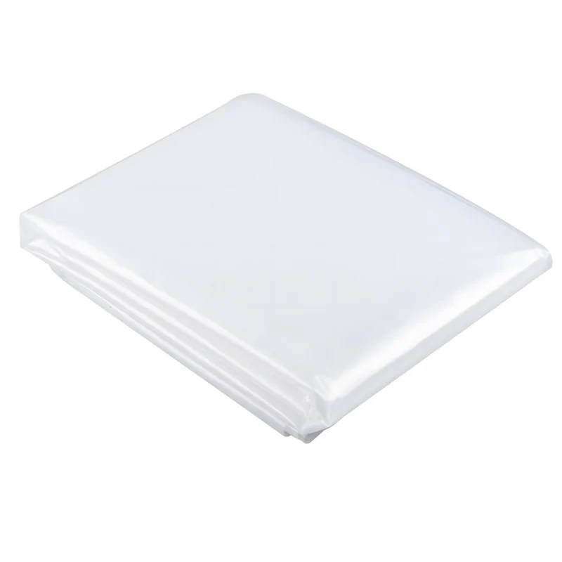 Bâche pour serre de jardin 6 x 10 m imperméable protection uv 5% isolation thermique moderne épuré en PP transparent 21_0005551