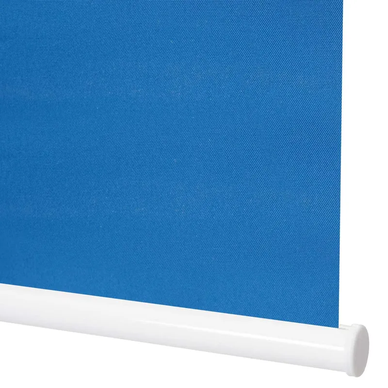 Store enrouleur de fenêtre occultant protection solaire store à tirage latéral 90x160cm opaque bleu 04_0004479