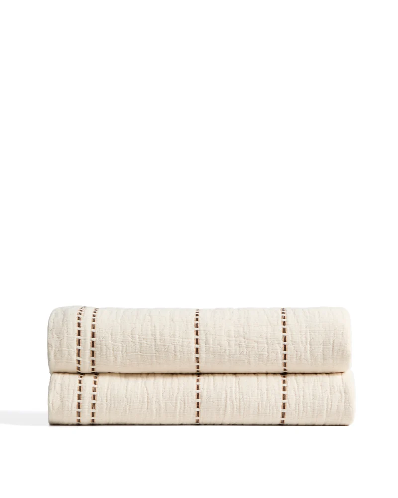 Siloda beige bedspread 180 x 260 cm