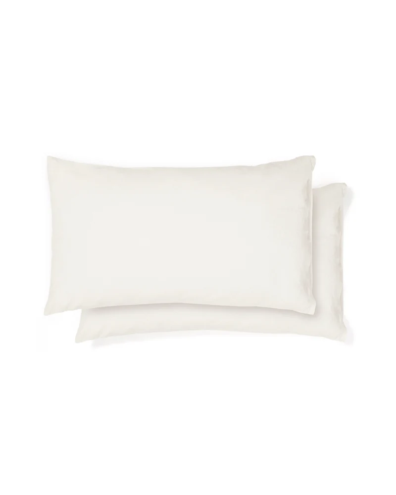 Simmel set of 2 beige pillow cases 50 x 80cm