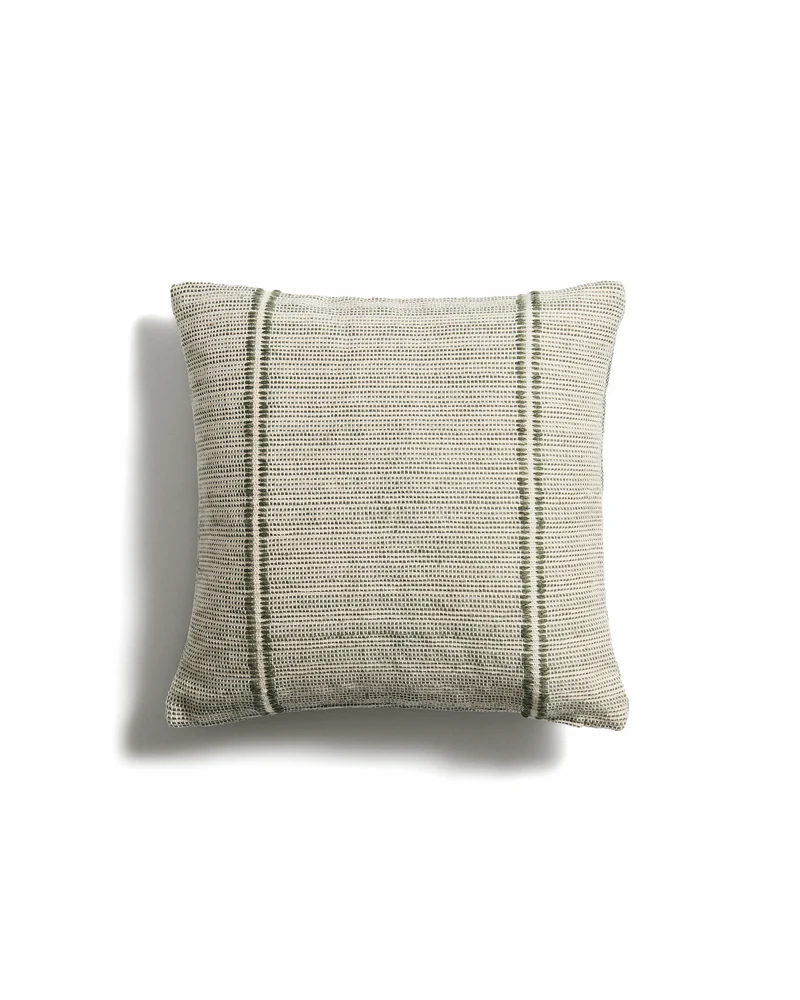 Drati green cushion cover