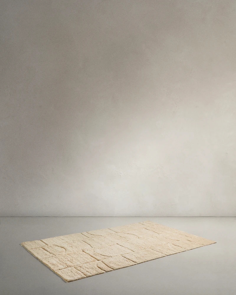 Nak Ecru Rug, 200 x 300 cm