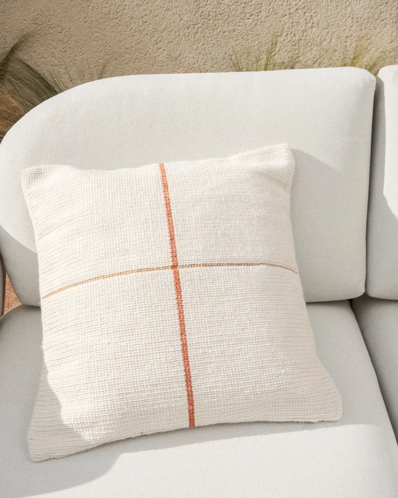 Atima orange cushion cover 45 x 45cm