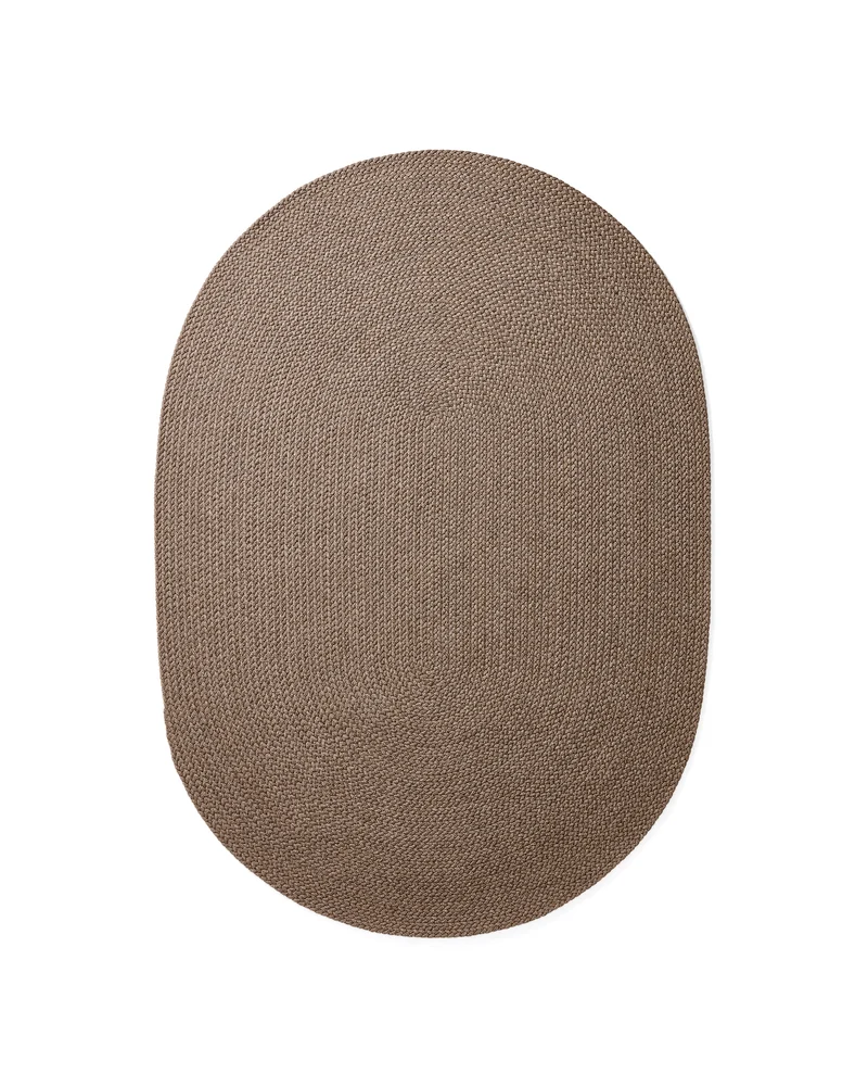Despas Beige Oval Rug 160 x 230cm