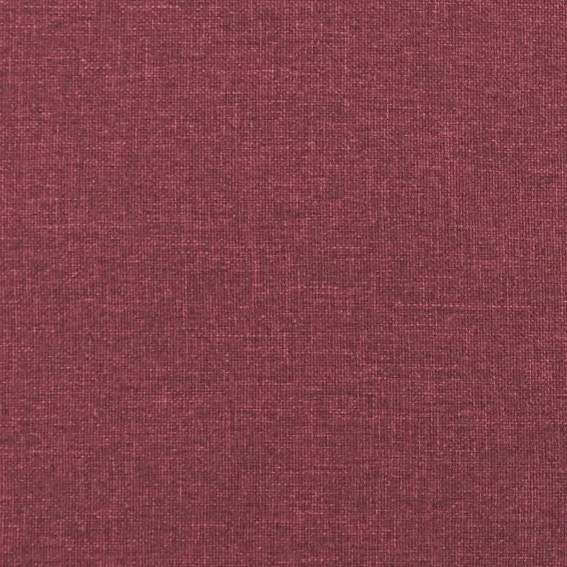 Fauteuil relax TV rembourrage confortable fonction d'inclinaison manuelle en tissu rouge bordeaux DEC028145