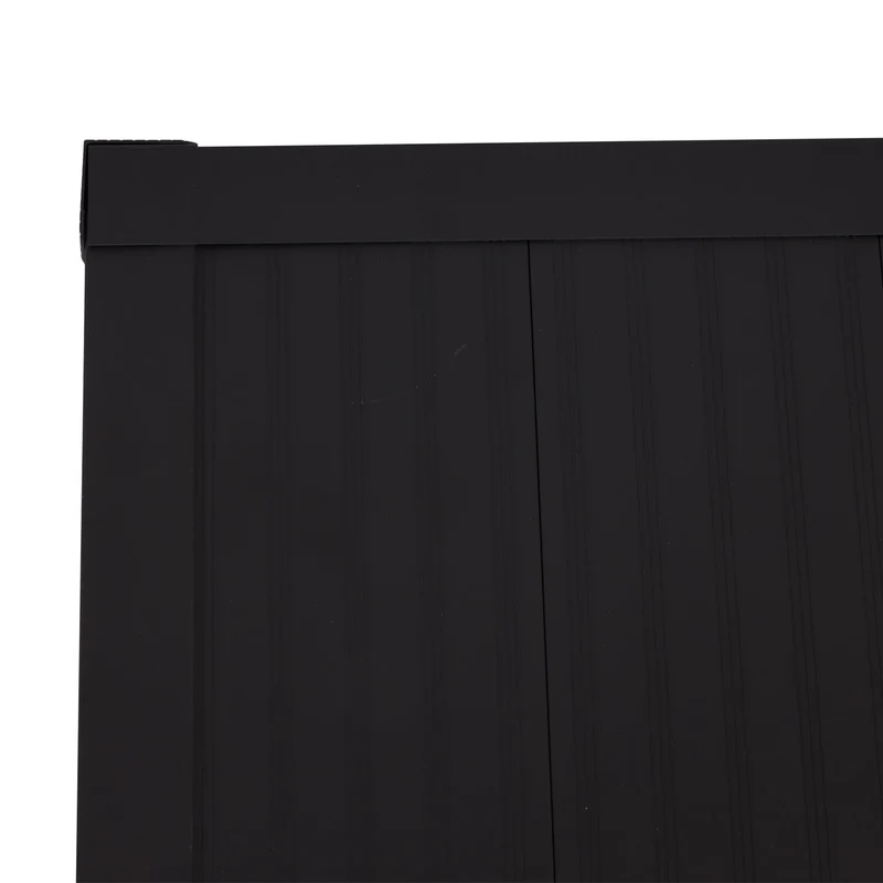 Cache extérieur en aluminium gris pour climatiseur avec étagère 73 x 90 x 38 cm 04_0010236