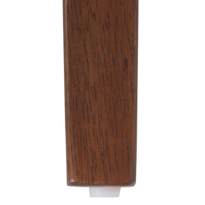 Lot de 6 chaises de salle à manger design classique en tissu crème cadre en bois foncé 04_0007761