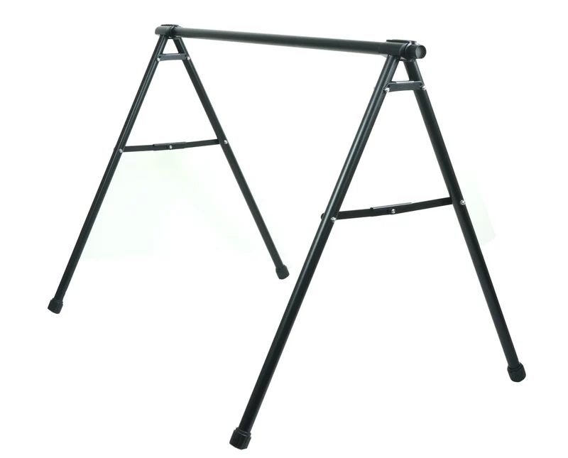 Support de vélo pratique et mobile pour 10 vélos 114 x 170 x 114 cm utilisation intérieure extérieure en acier noir 04_0010273