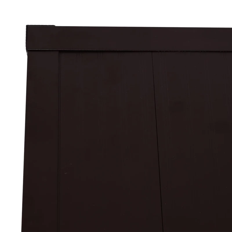 Cache extérieur en aluminium marron pour climatiseur avec étagère 73 x 90 x 38 cm 04_0010235
