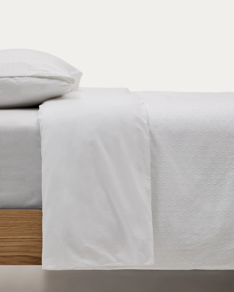 Atenie white duvet cover set 90 cm bed