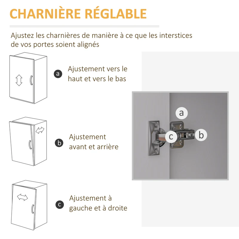 Meuble rangement bureau 78 x 40 x 66.5 cm 5 tiroirs sur roulettes contemporain épuré en panneau de particules blanc 21_0002882