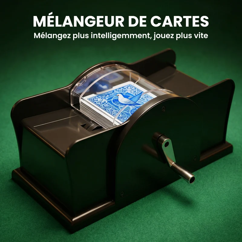 Mallette de poker complète 38 x 37 x 15 cm pour 10 joueurs 500 jetons kit soirée casino moderne cosy léger en abs argent 21_0006663