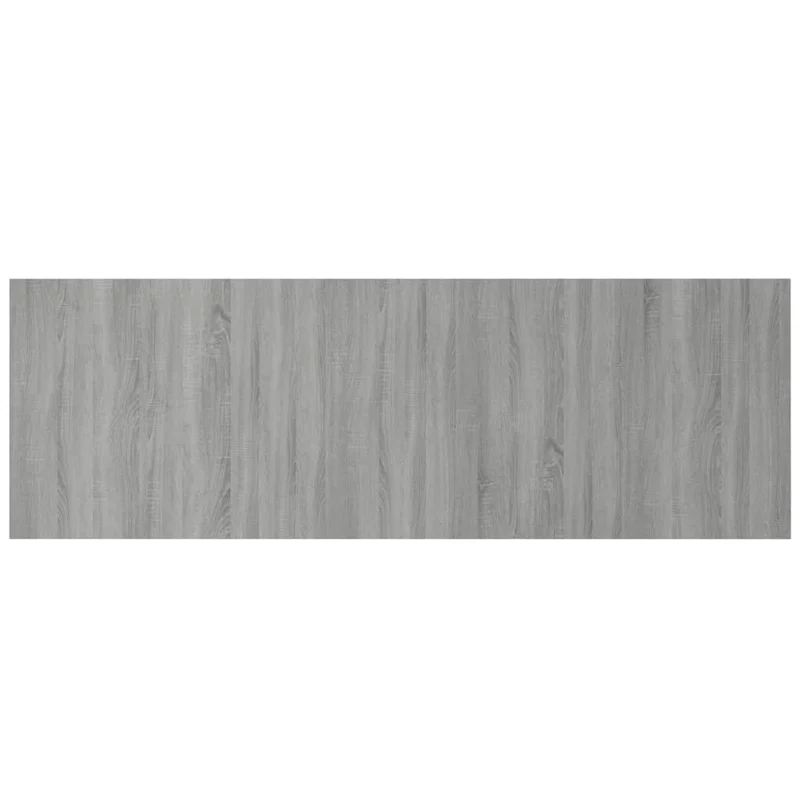 Tête de lit accessoire couchage chambre à coucher meuble murale 240 x 1,5 x 80 cm MDF gris TDL0202492