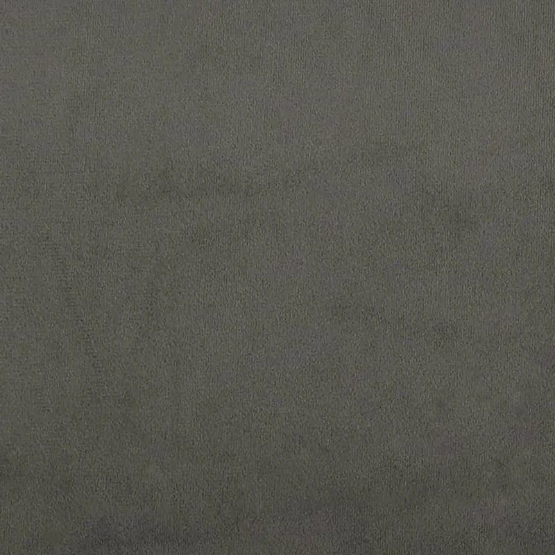 Tête de lit accessoire couchage chambre à coucher meuble avec rebord latéral 163 x 23 x 78/88 cm tissu velours gris foncé TDL0204968