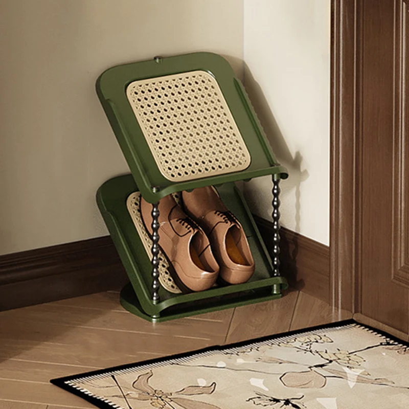 Contemporary Retro PP Rectangular Shoe Storage 2/3/4/5/6/7-Tier & Space-Saving For Entryway