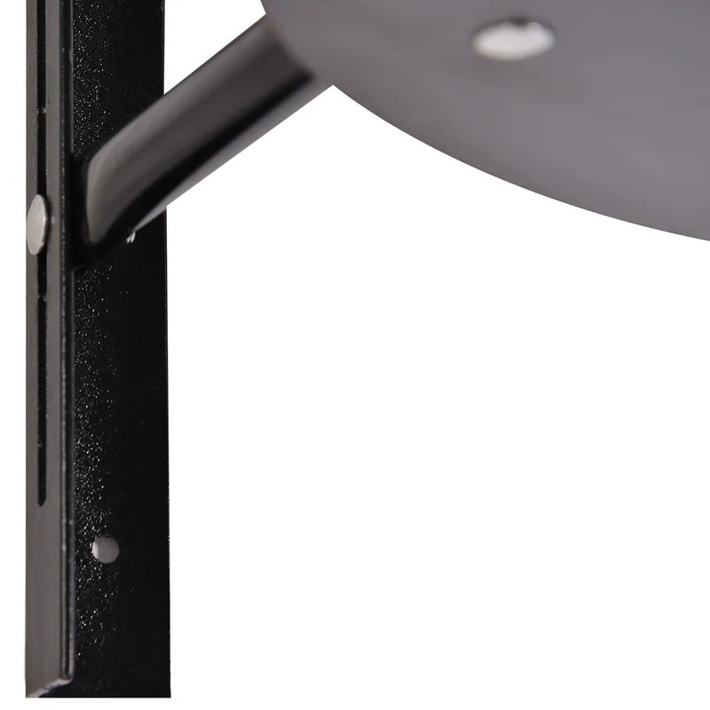 Poire de vitesse boxe avec support pivotant 60 x 73 x 80 cm hauteur réglable rebond optimisé contemporain en acier noir 21_0006775