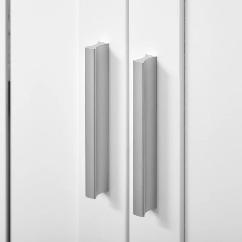 Meuble sous lavabo compact 60 x 30 x 60 cm rangement pratique étagère réglable style contemporain épuré en MDF blanc 21_0001897