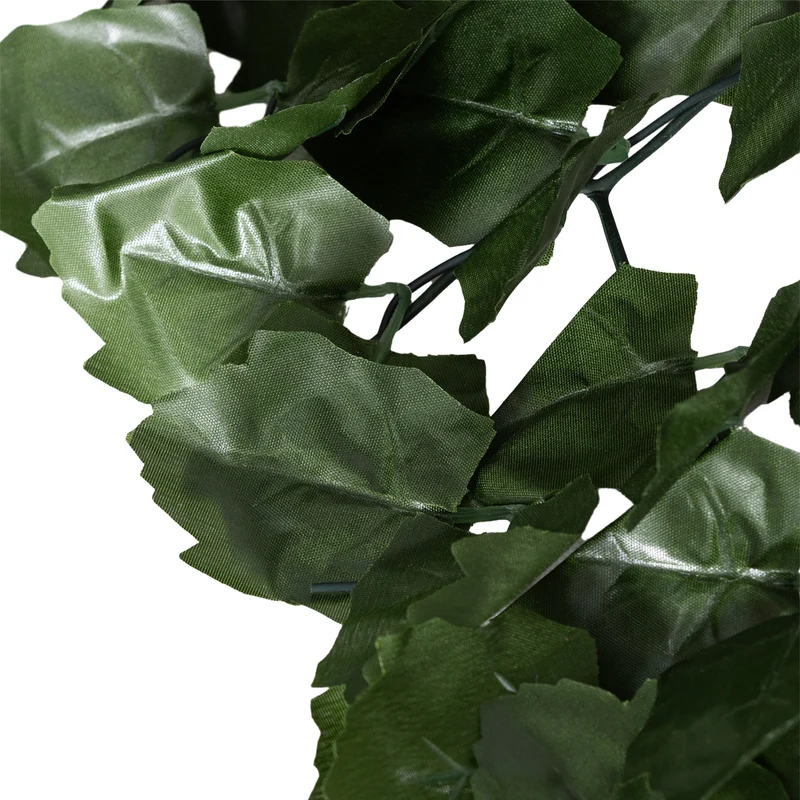 Haie artificielle brise-vue 300 x 1 x 150 cm intimité optimale anti-uv décoratif tendance en polyéthylène vert foncé 21_0003932