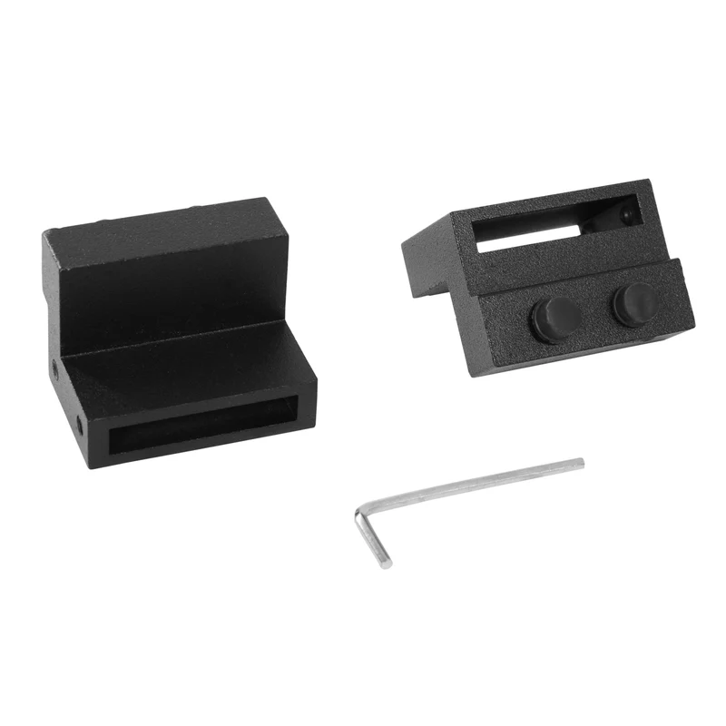 Kit de porte coulissante galandage intérieur 200 x 4 x 1 cm gain d'espace montage facile salon design en acier noir 21_0007142